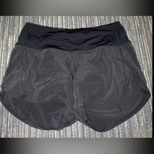 Black lululemon shorts (barely worn)
